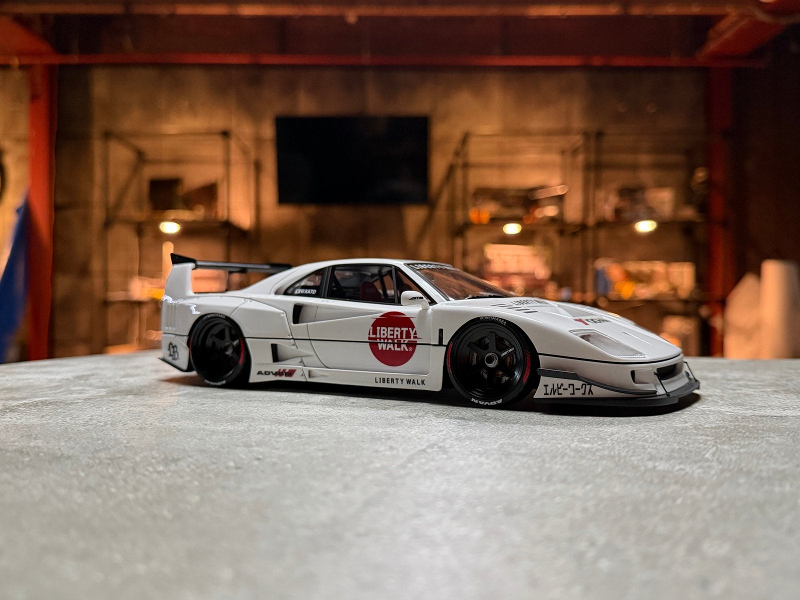 Ignition Model 3752 Liberty Walk Ferrari F40 1:18, Hobby en Vrije tijd, Modelauto's | 1:18, Ophalen of Verzenden, Nieuw, Auto