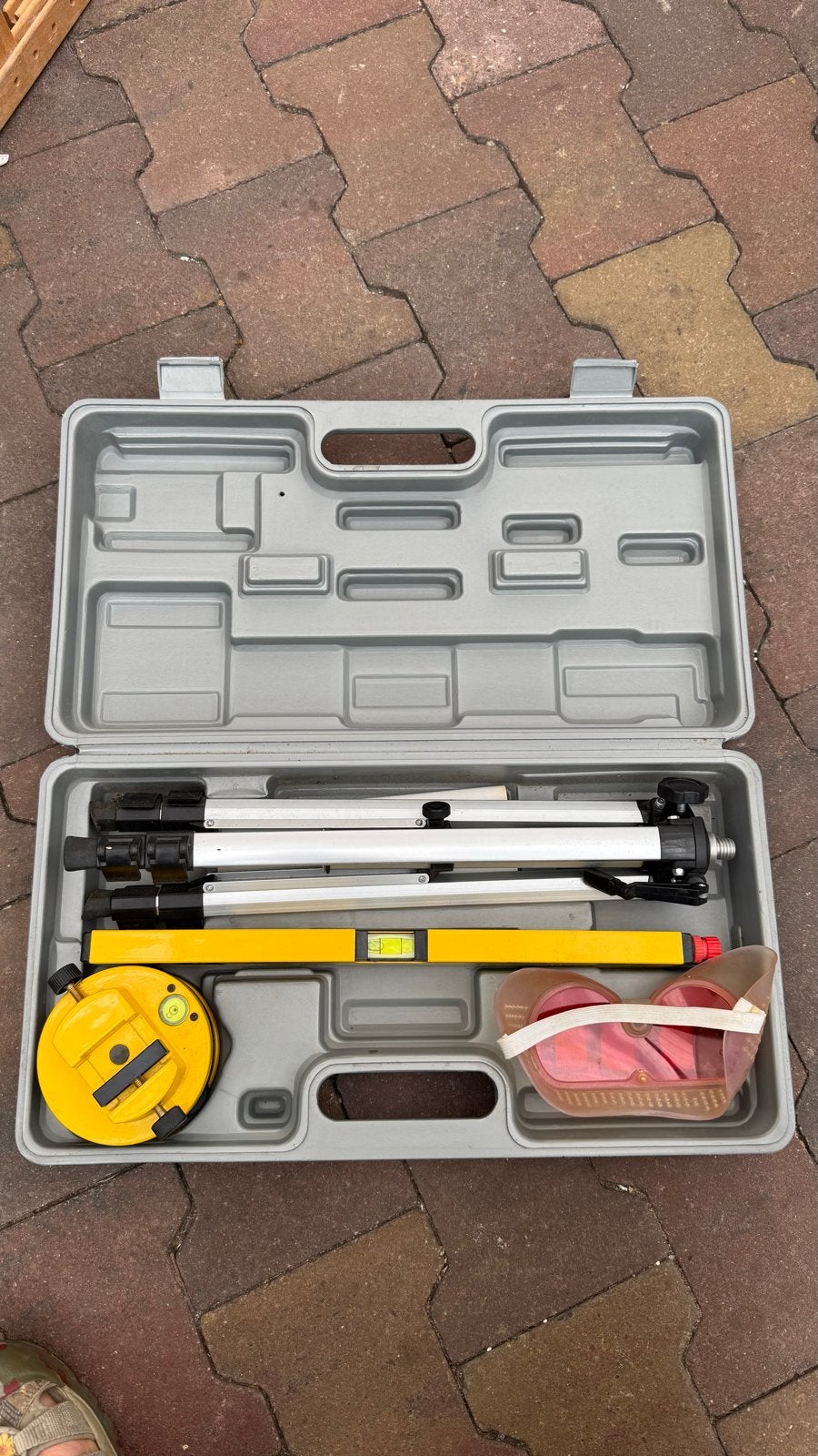 Laser Tool Kit - Waterpas en Statief, Doe-het-zelf en Verbouw, Verzenden, Gebruikt