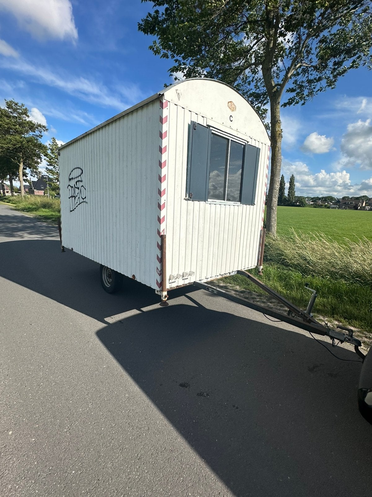 Mooie schaftkeet, Ophalen, Zo goed als nieuw