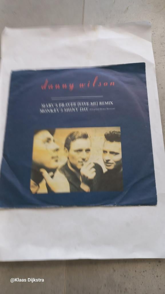 Danny Wilson - Mary's Prayer (Save Me) Remix Vinyl Single, Gebruikt, Originele persing, 7 inch, 1980 - 1989