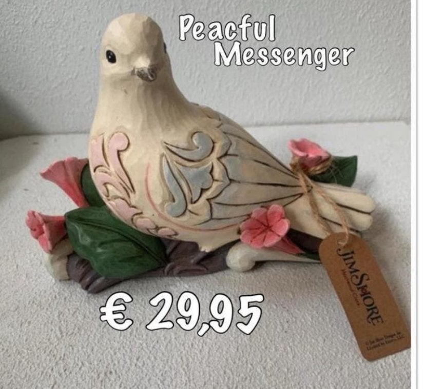 Jim Shore peaceful messenger, Ophalen of Verzenden, Nieuw, Dier