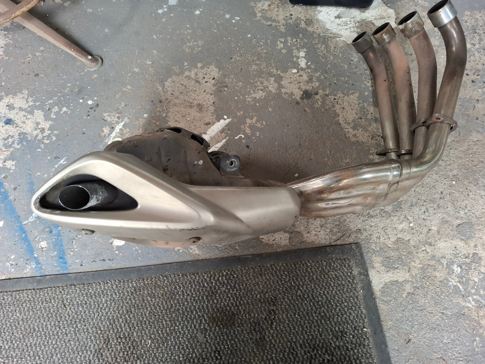 Originele uitlaat Honda CB 650, Ophalen, Gebruikt