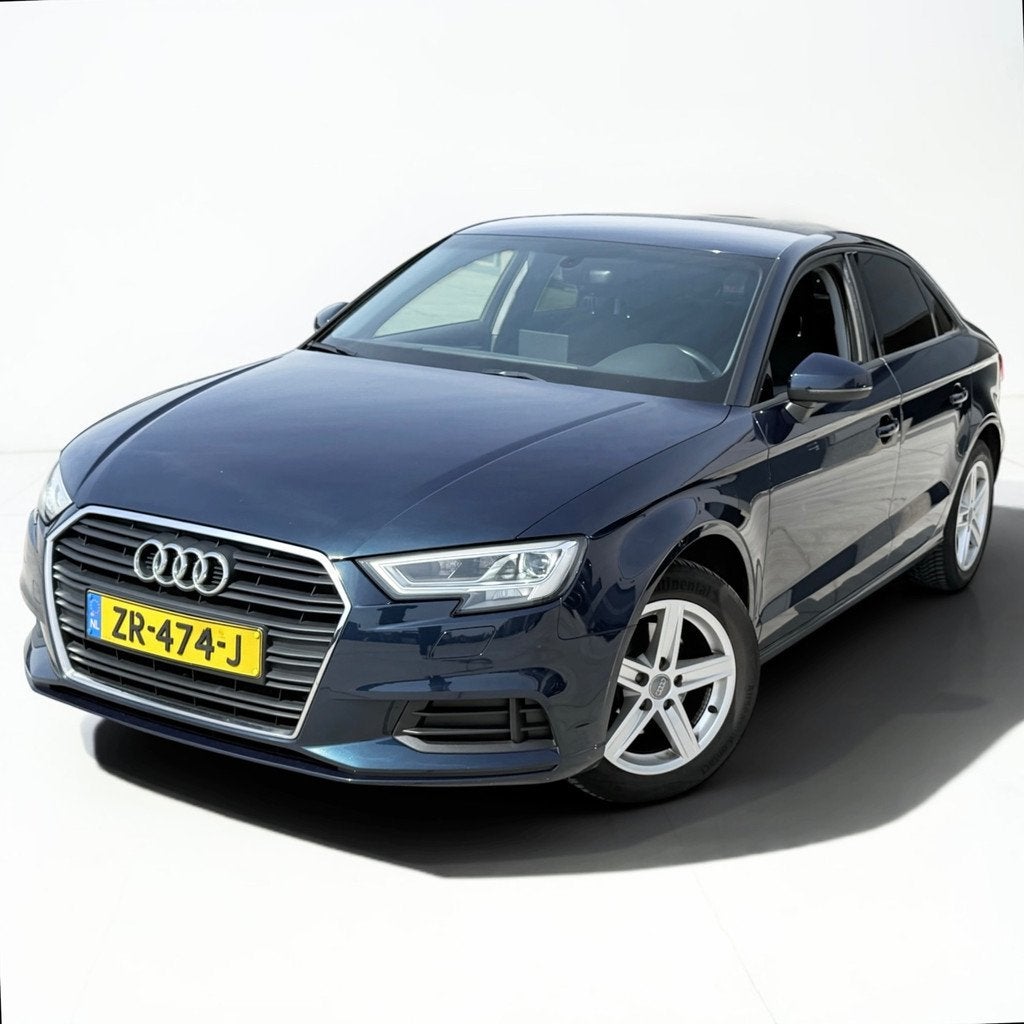 Audi A3 Limousine 30 TFSI Pro Line 1e eigenaar Dealer onderh, Auto's, Audi, Voorwielaandrijving, Stof, Euro 6, Blauw