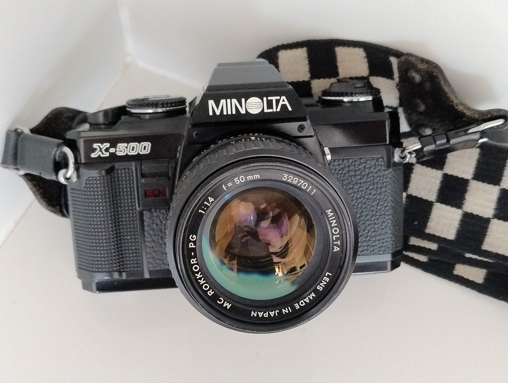 ≥ Minolta X 500 Fotocamera Analoge SLR Te Koop | Marktplaats