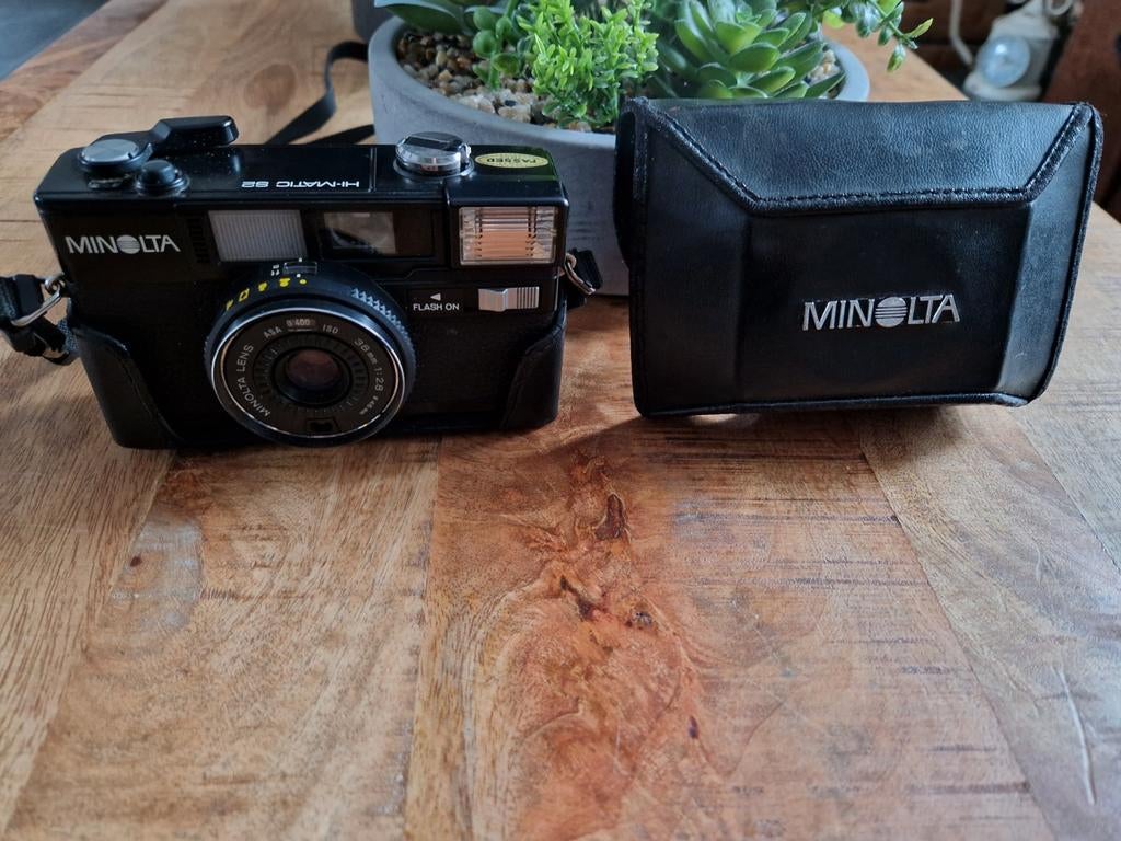 minolta hi-matic s2 camera, Audio, Tv en Foto, Fotocamera's Analoog, Ophalen, Gebruikt