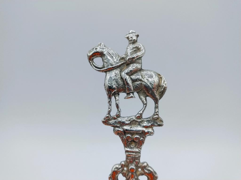 Zilveren geboortelepel, J. Schijfsma, Sneek, 1920, Antiek en Kunst, Antiek | Goud en Zilver, Verzenden, Zilver