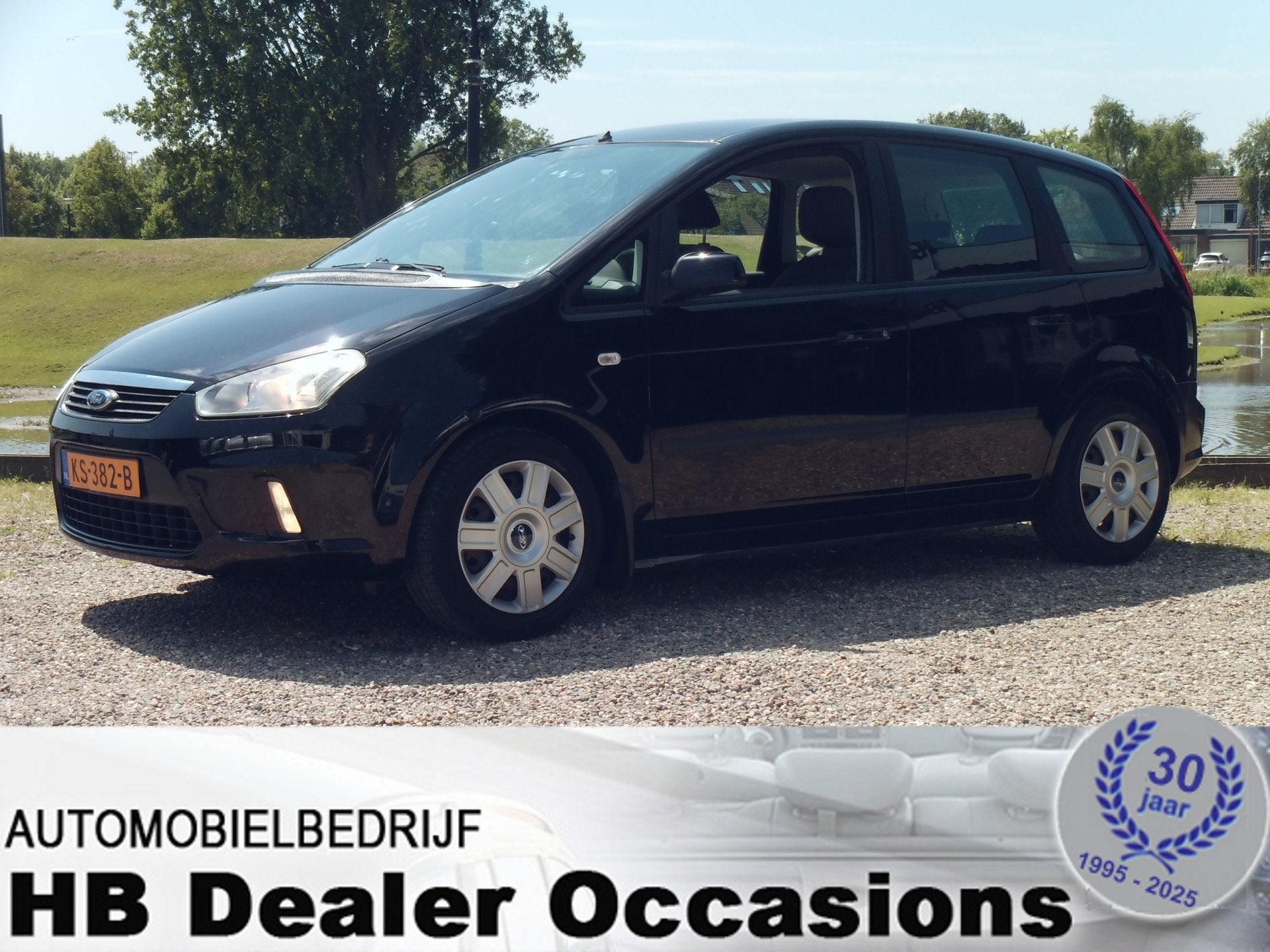 Ford Focus C-MAX 1.6-16V Trend - Airco (bj 2007), Auto's, Voorwielaandrijving, 1596 cc, 4 cilinders, Zwart