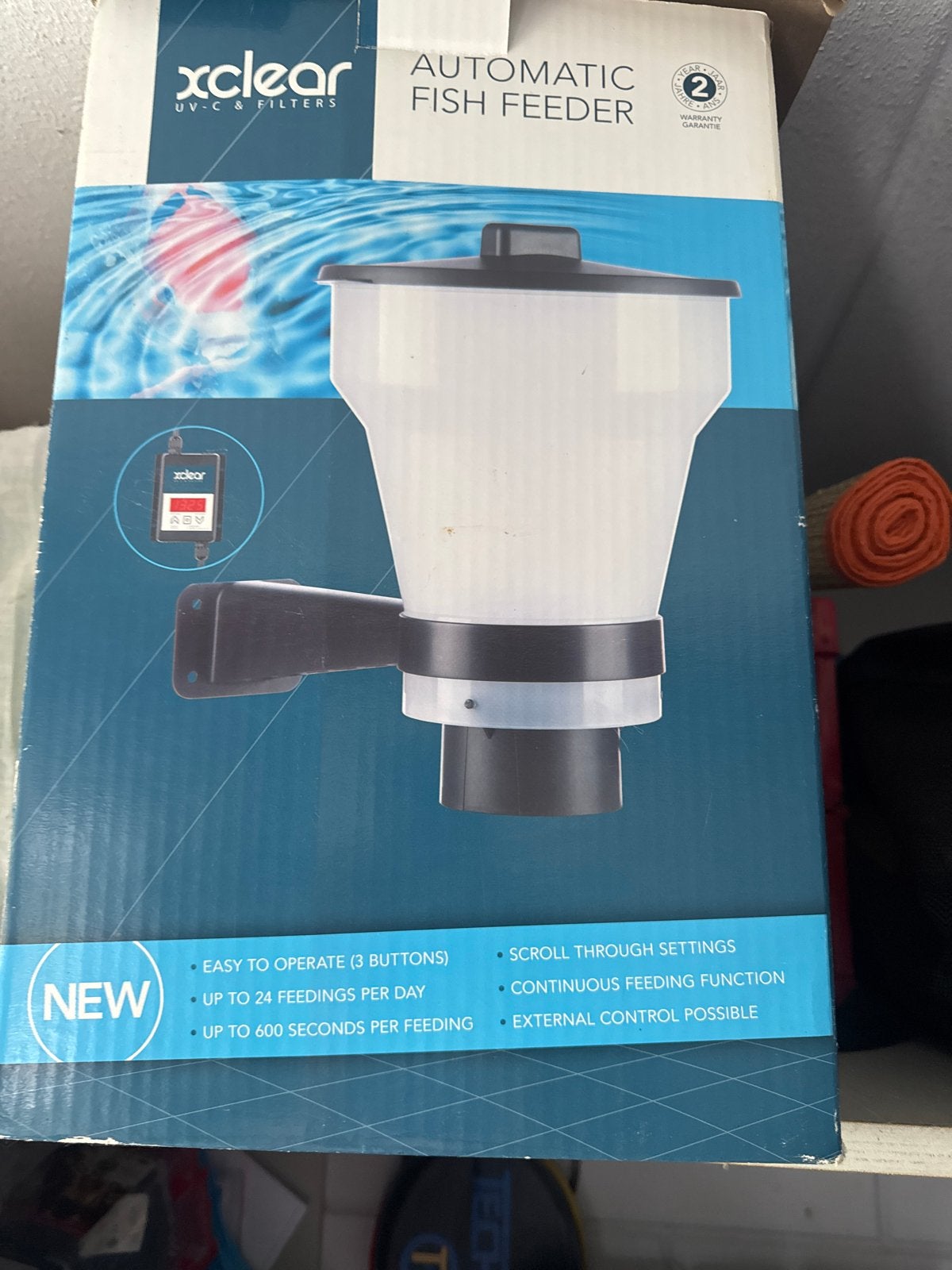 Fish feeder, Overige typen, Overige merken, Ophalen of Verzenden, Zo goed als nieuw