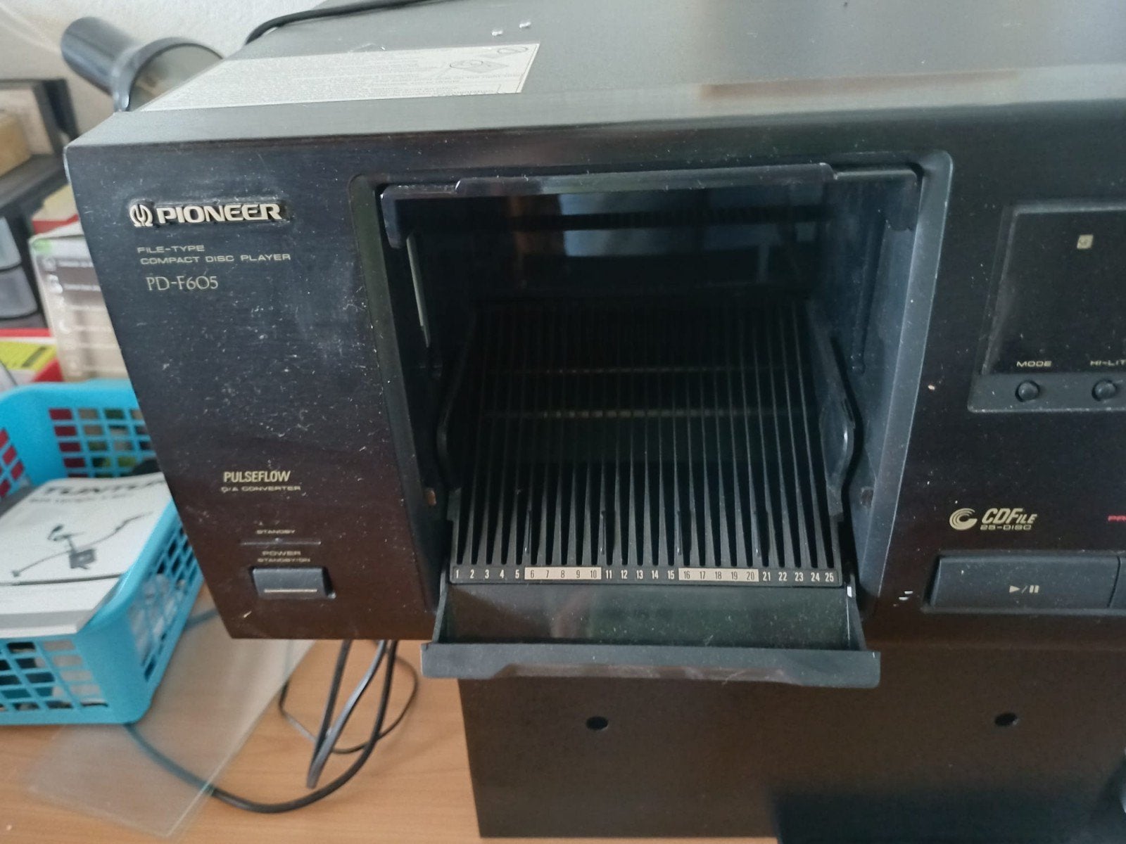 Pioneer PD-F605 CD-wisselaar - 25 CD's, Ophalen, Gebruikt, Pioneer, Wisselaar