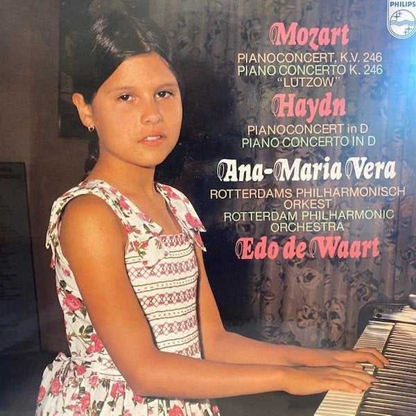 Mozart * Haydn - pianoconcert, Ana Maria Vera, LP, Ophalen of Verzenden, Zo goed als nieuw, 12 inch
