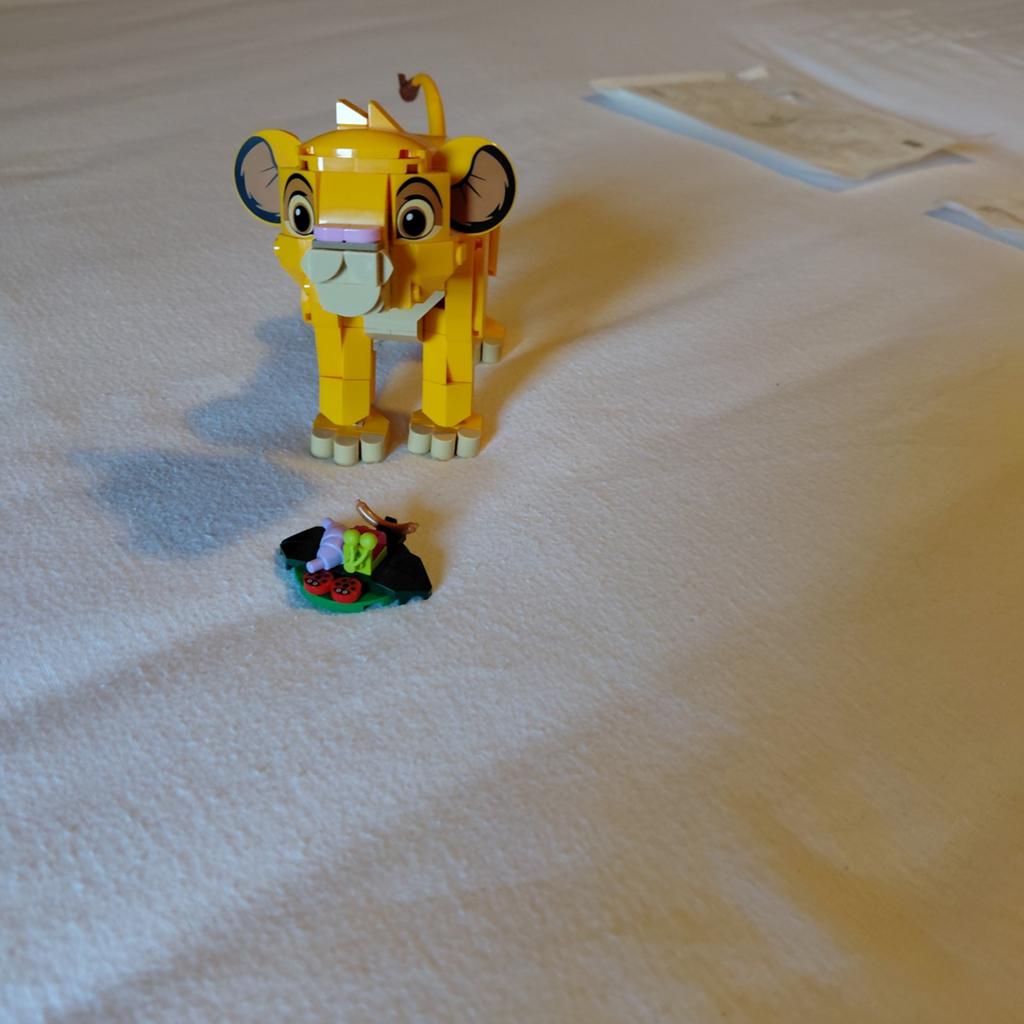 LEGO Disney Simba de Leeuwenkoning (43243), Ophalen of Verzenden, Zo goed als nieuw
