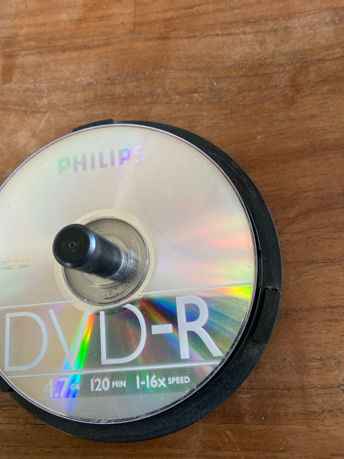 Philips DVD-R 4.7GB 120 min 1-16x Speed, Computers en Software, Ophalen of Verzenden, Nieuw, Dvd, Op spindel