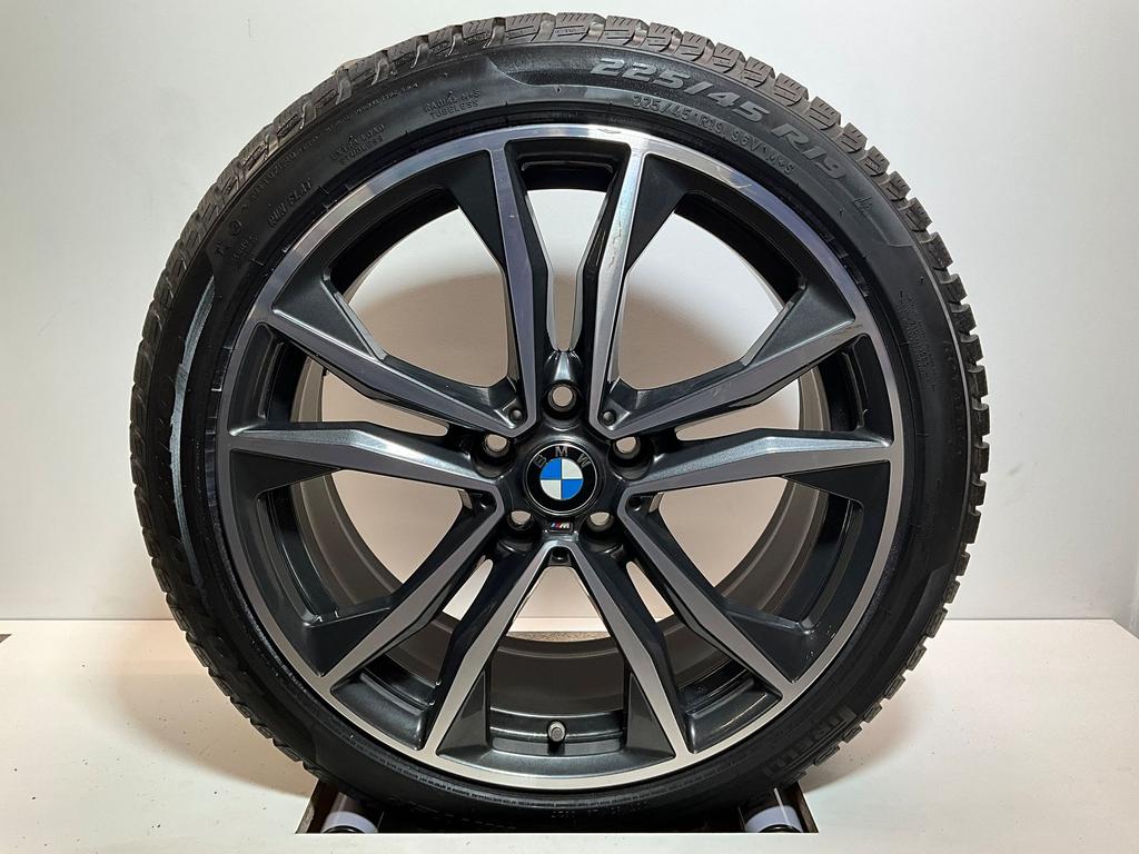 19’’BMW X1 F48 X2 F39 VELGEN WINTERBANDEN ORIG TPMS STYLE 71, Auto-onderdelen, Banden en Velgen, 19 inch, Gebruikt, -, -