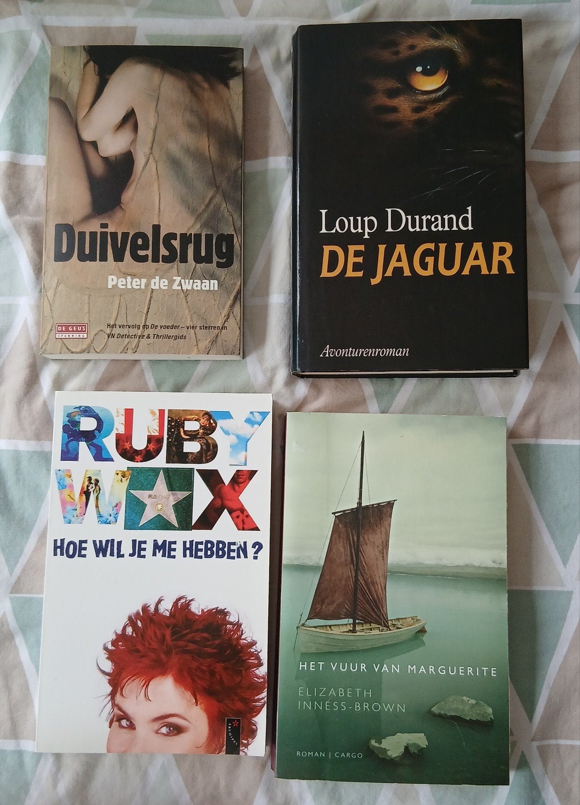 Duivelsrug, De Jaguar, Ruby Wax, Het Vuur van M, Ophalen of Verzenden, Gelezen, Peter de Zwaan, Loup Durand, Ruby Wax, Elizabeth Inness-Brown