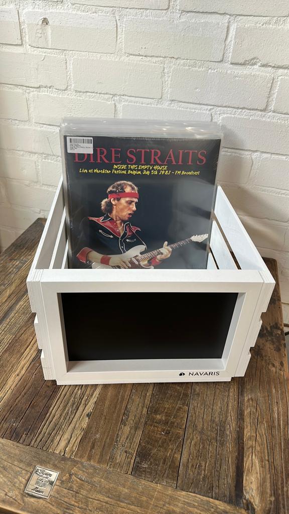 Mooie Lp krat bak, Ophalen, Zo goed als nieuw, 12 inch
