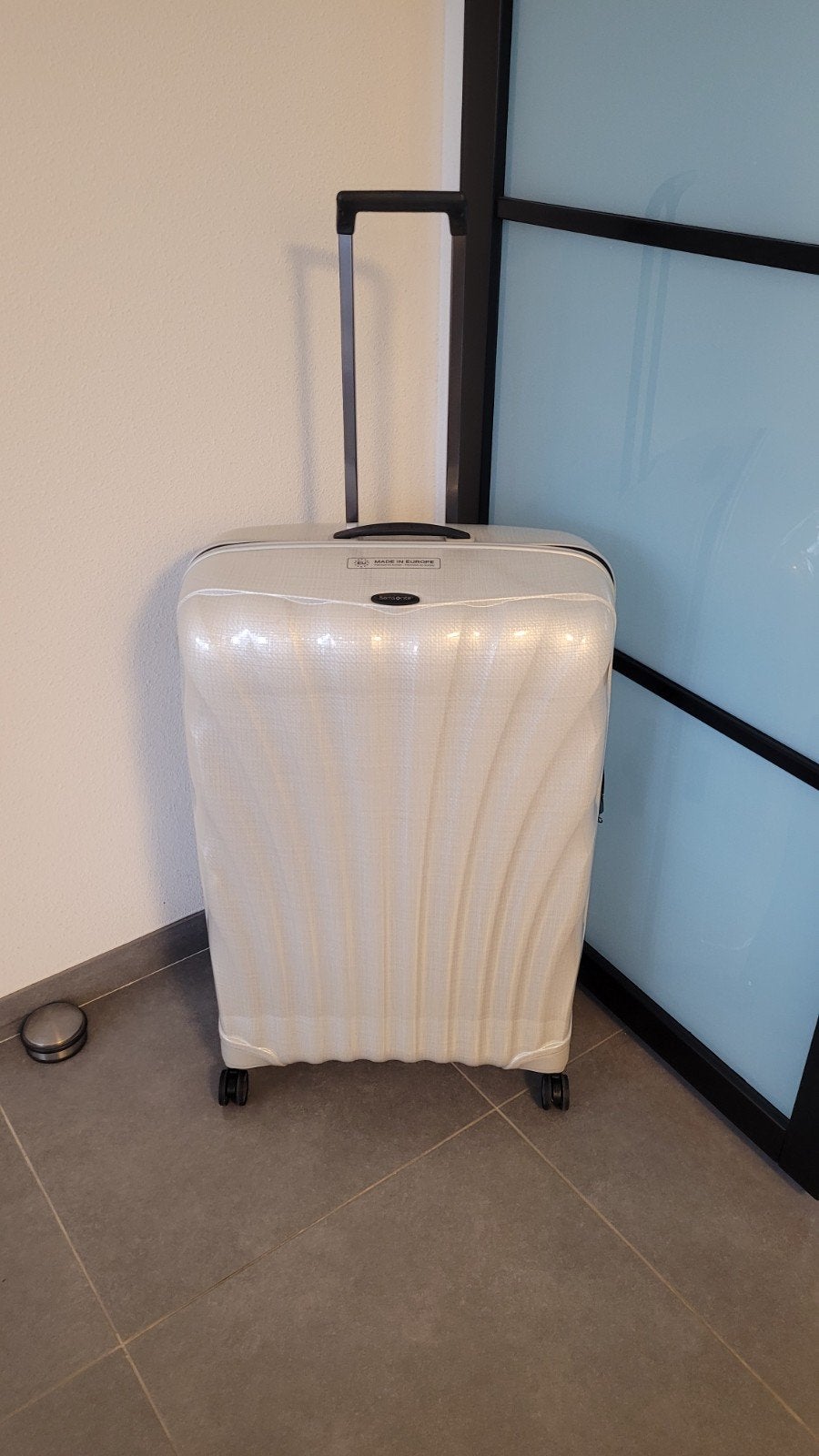 SAMSONITE C-LITE SPINNER 86cm OFF WHITE - ZGAN, Sieraden, Tassen en Uiterlijk, Tassen | Reistassen en Weekendtassen, Zo goed als nieuw