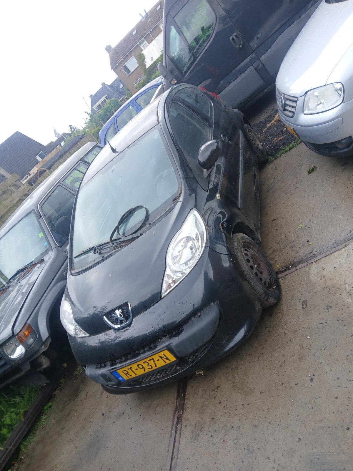 peugot 107  startonderbreking in storing, Voorwielaandrijving, Zwart, Handgeschakeld, Particulier