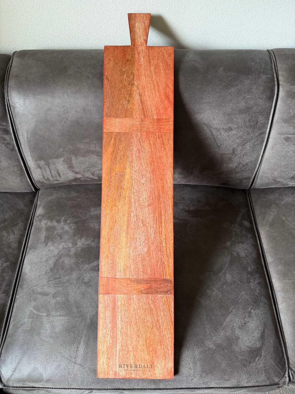 Riverdale Houten Snij-/Serveerplank - 100x20 cm, Hout, Snij-/serveerplank, Ophalen of Verzenden, Zo goed als nieuw