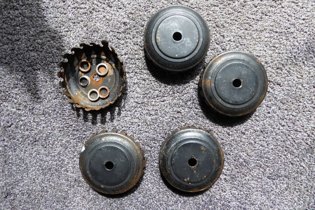 Metalen gordijnstoppers 5 st., Zwart, Metaal, Ophalen of Verzenden, Zo goed als nieuw