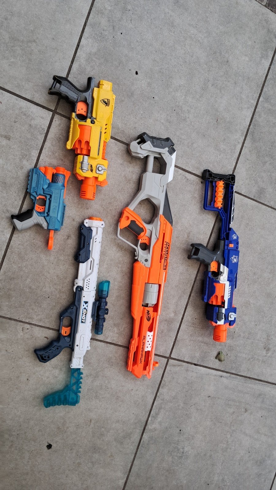 Nerf N-Strike Elite Alphahawk Barricade Volt, Ophalen, Zo goed als nieuw