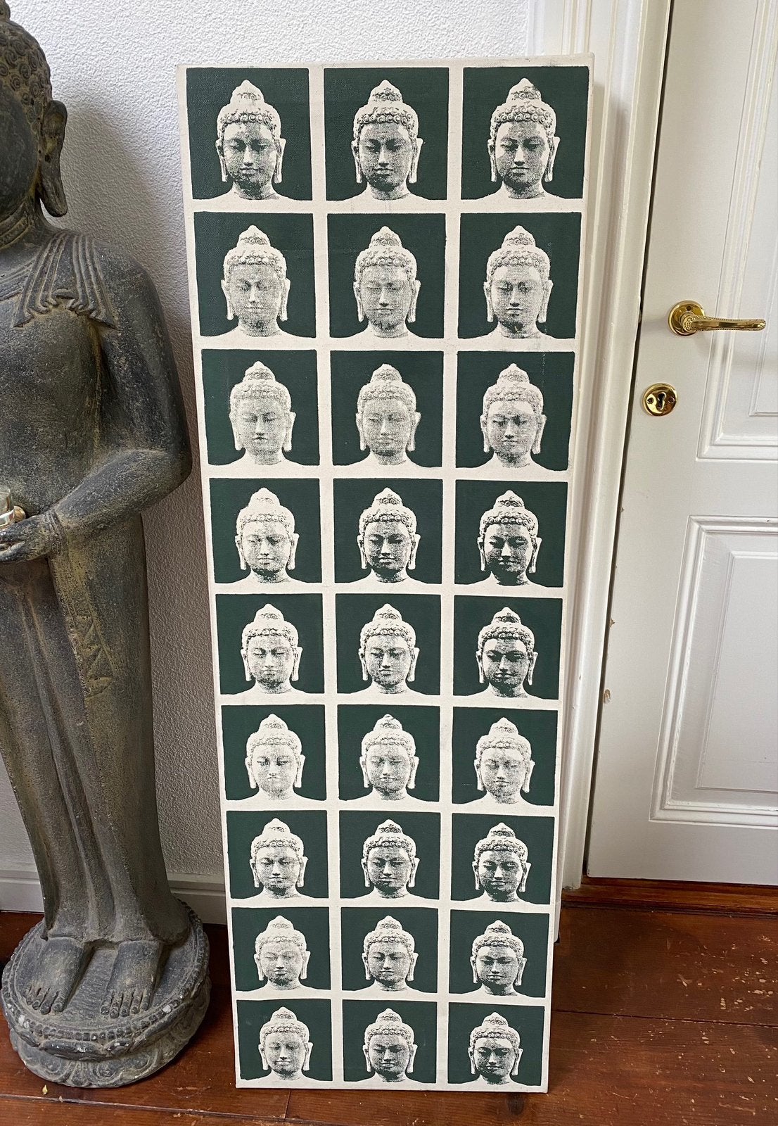 Handgemaakt Boeddha schilderij indonesie, Ophalen