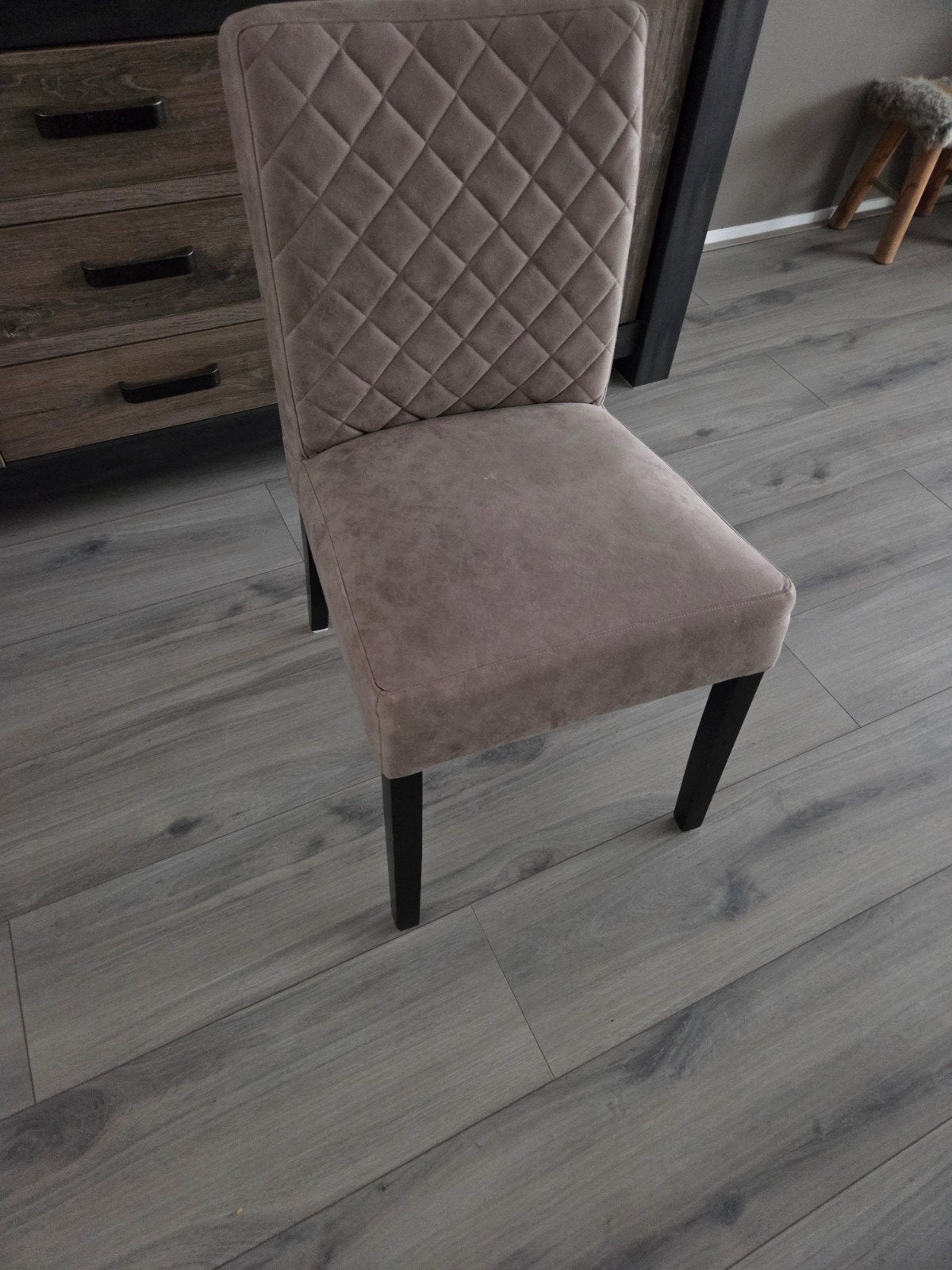 Set van 4 nette stoelen | Eetkamerstoelen, Ophalen, Gebruikt, Stof, Vier