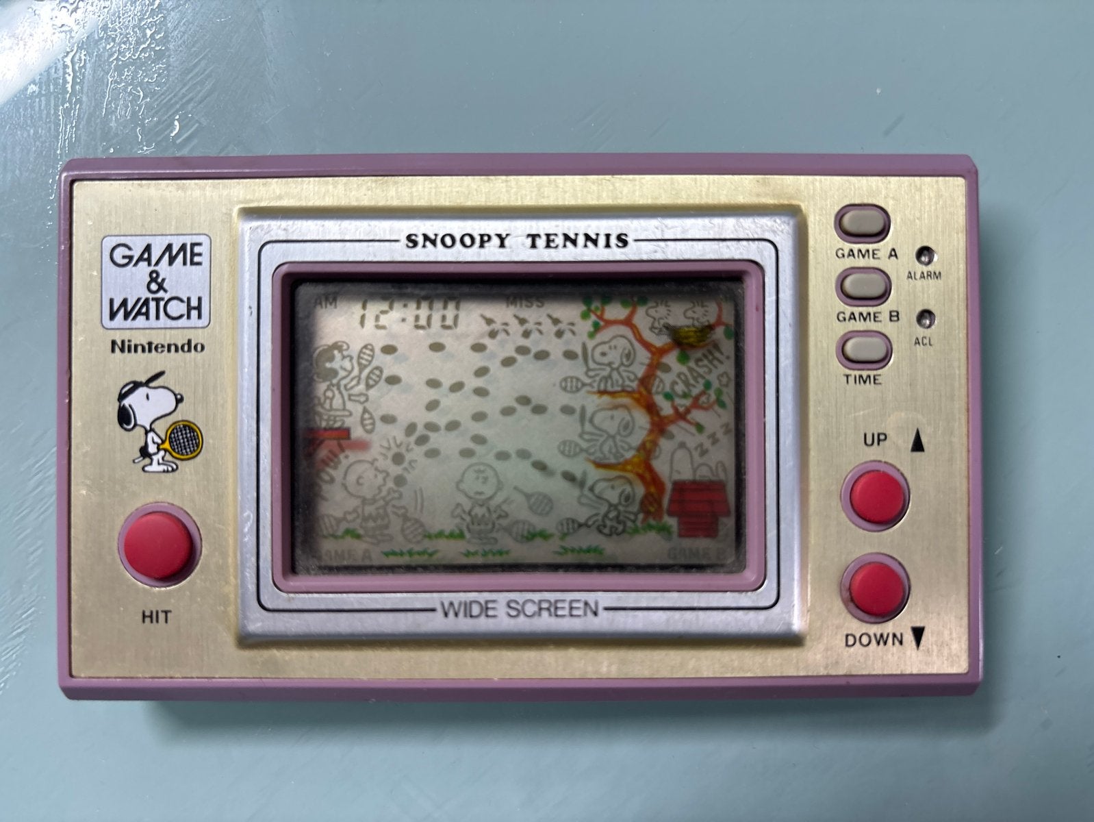 Nintendo Game & Watch Snoopy Tennis (SP-30), Ophalen of Verzenden, Nintendo, Gebruikt