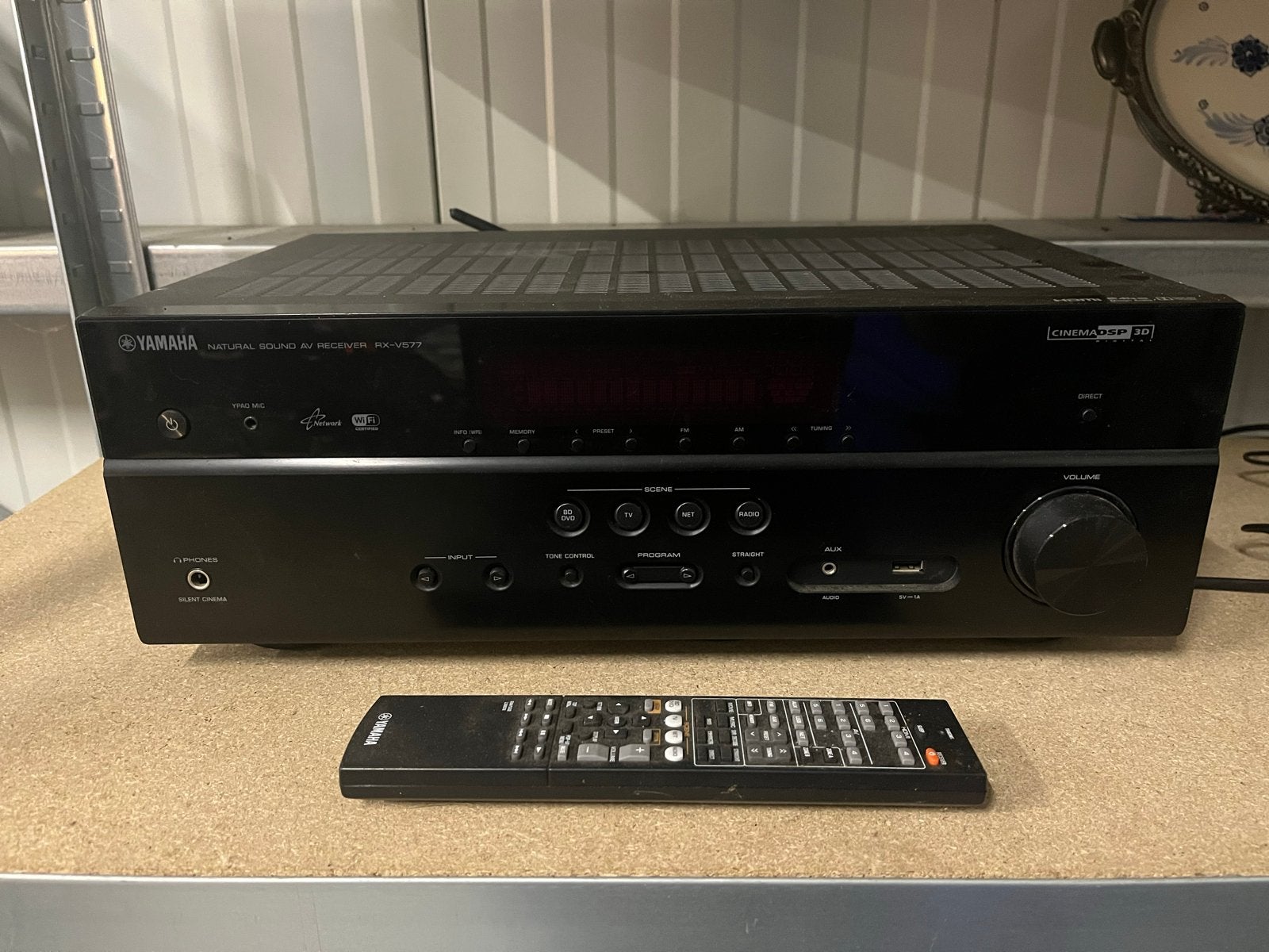 Yamaha RX-V577 Home Cinema Set met 5.1 Speakers en Subwoofer, Overige merken, Gebruikt, 70 watt of meer, Ophalen of Verzenden