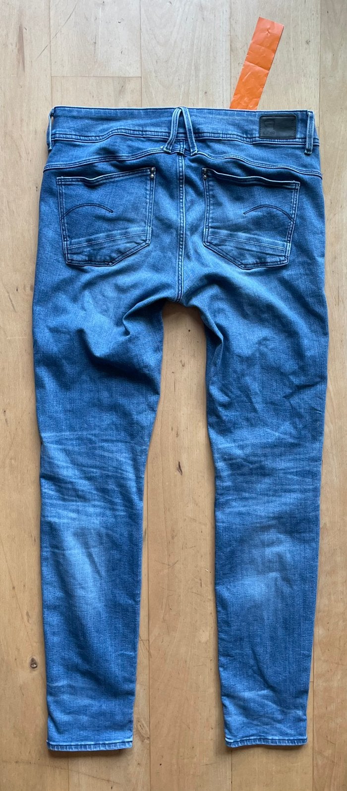 G star lynn mid skinny wmn jeans spijkerbroek W33 L34, Ophalen of Verzenden, Zo goed als nieuw, Blauw, W33 - W34 (confectie 48/50)