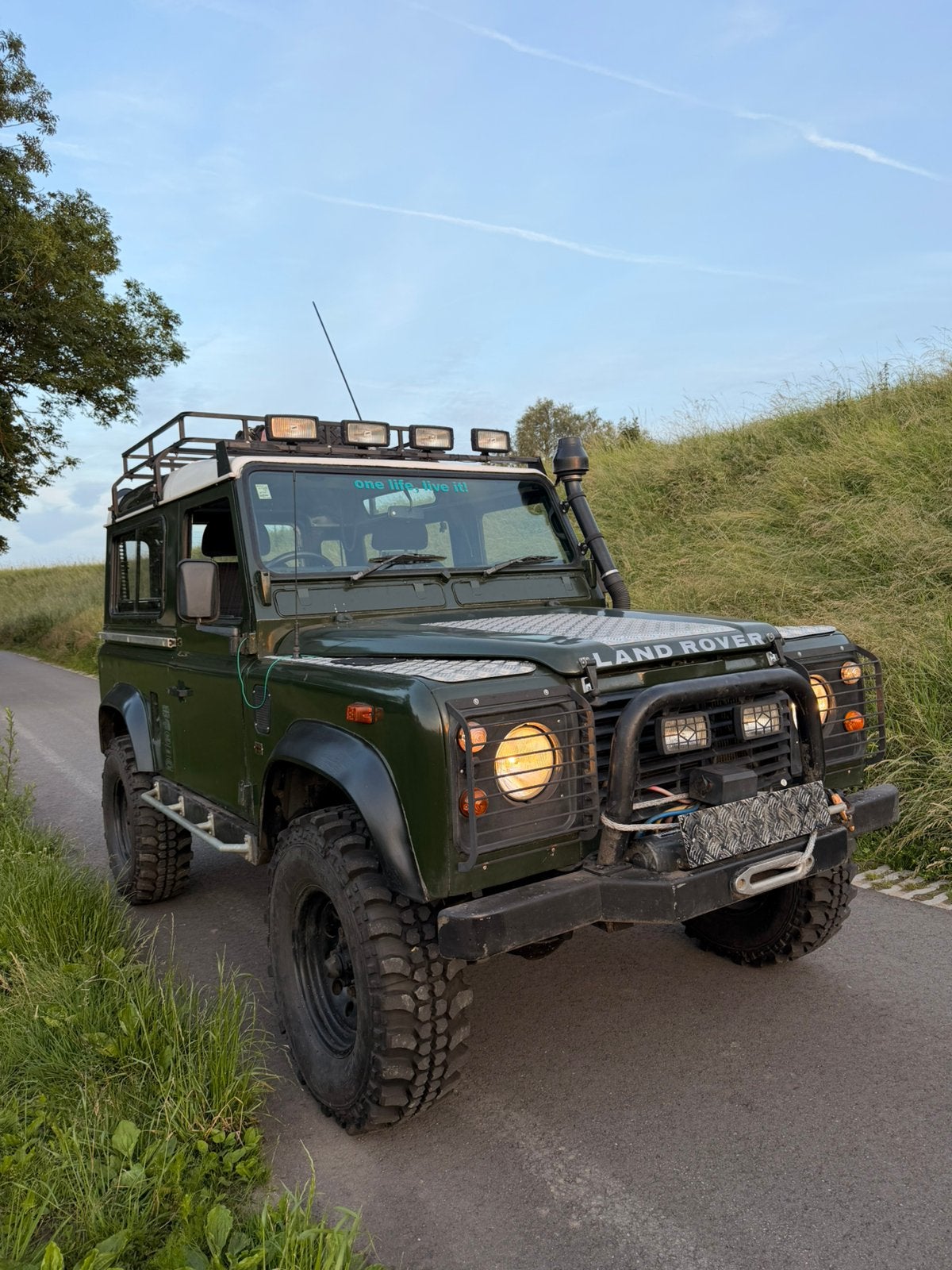 Land Rover Ninety 1985 200TDI Belastingvrij, Auto's, Land Rover, Particulier, 4x4, Trekhaak, Defender, Diesel, SUV of Terreinwagen