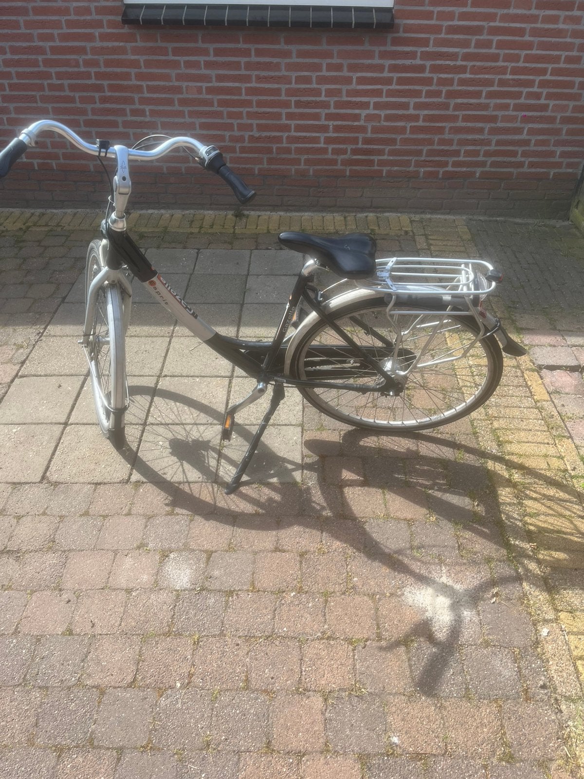 Dames fiets van gezelle, kan nog een ronde mee, Fietsen en Brommers, Ophalen of Verzenden, Gebruikt, Overige merken, Versnellingen
