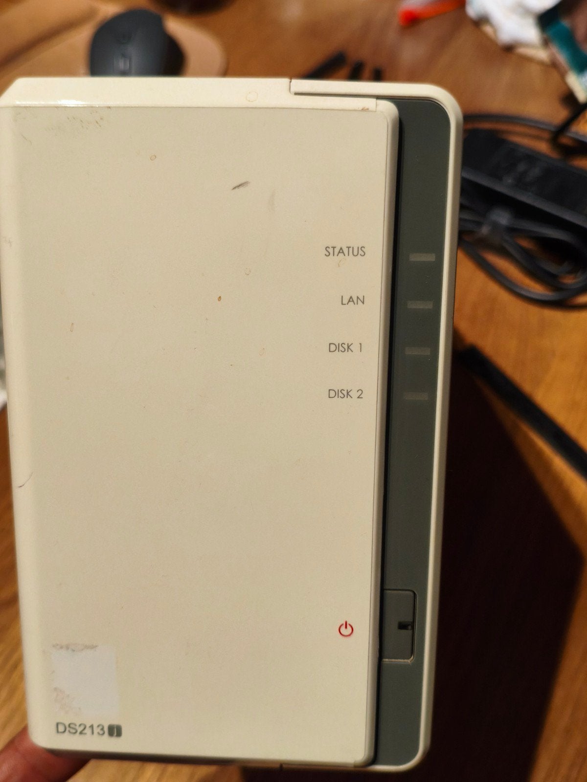 Synology DS213j NAS - 2 sleuven, inclusief stroomkabel, Ophalen of Verzenden