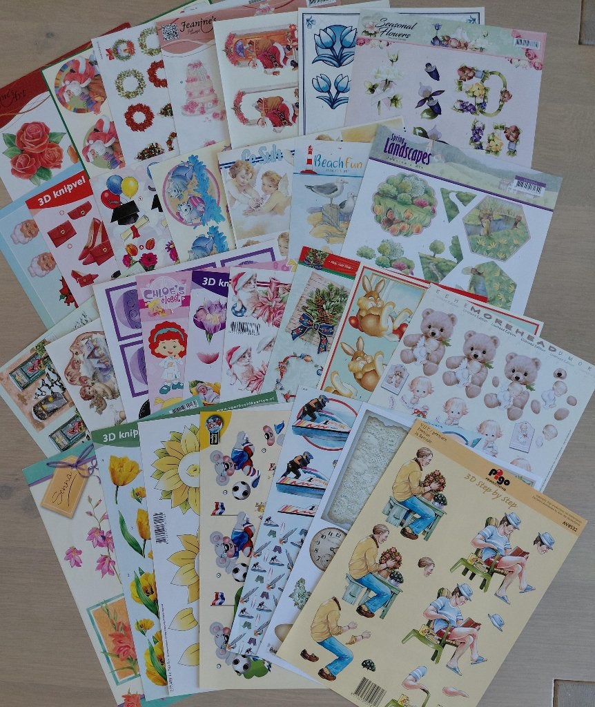 Hobbymaterialen voor kaarten maken, Verzenden, Nieuw, Overige thema's, Overige typen