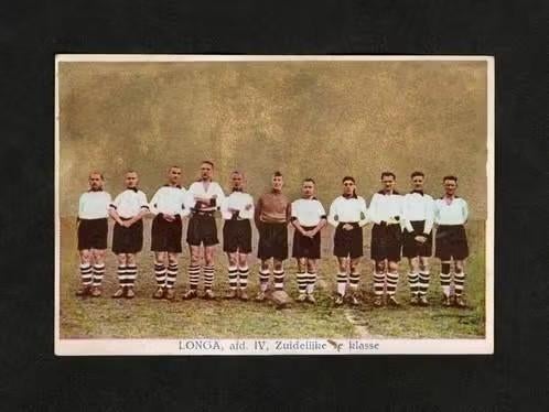 Voetbalplaatje LONGA Tilburg Jaren 20/30., Ophalen of Verzenden, Zo goed als nieuw