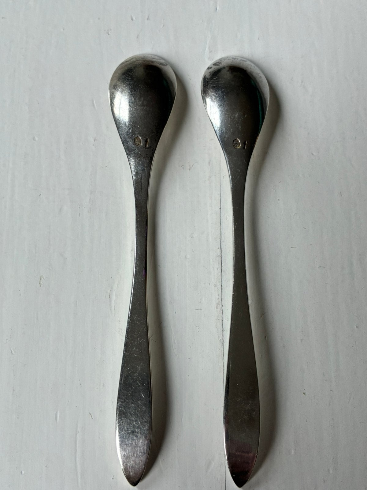 Lepeltjes Art Deco zilver Gerritsen van Kempen vintage, Antiek en Kunst, Ophalen of Verzenden