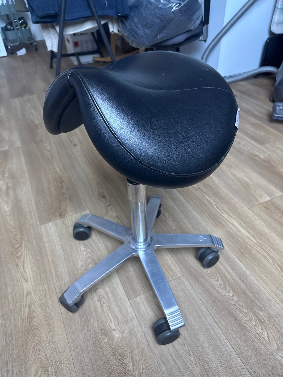 Score Jumper ergonomische (zadel)kruk - Zwart, Ophalen, Gebruikt, Zwart, Bureaukruk