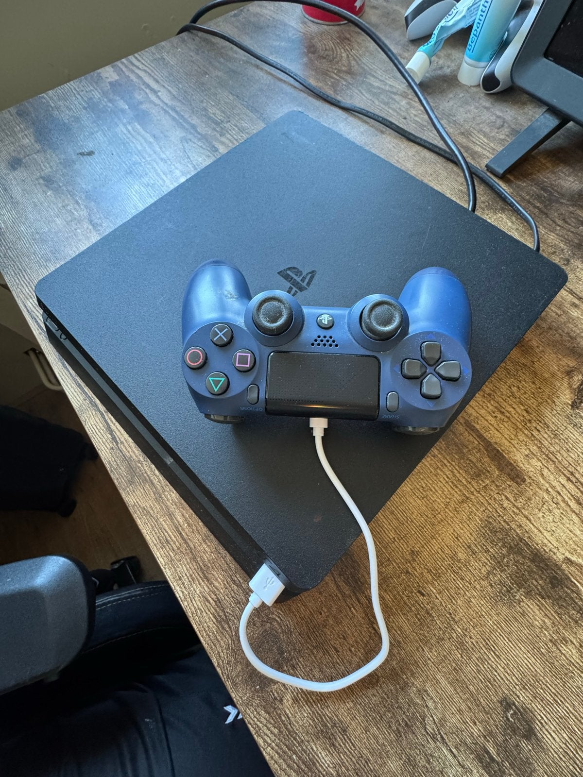 PlayStation 4 Slim met controller, Ophalen of Verzenden, Met 1 controller, Slim, 500 GB