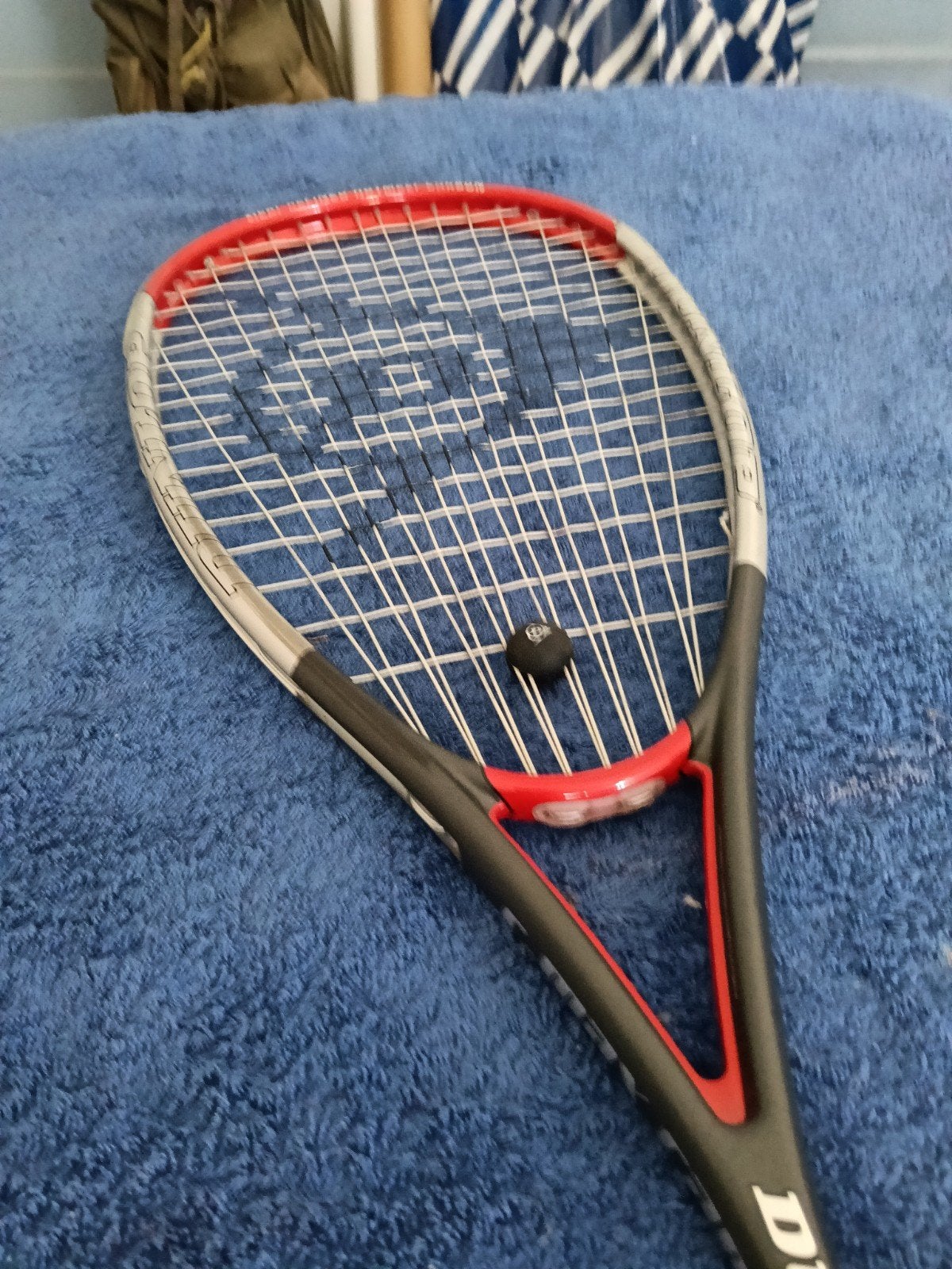 DUNLOP C-MAX HOTMELT CARBON CONSTRUCTION SQUASH, Sport en Fitness, Squash, Ophalen