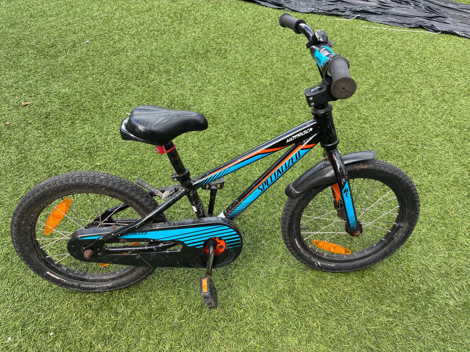 Specialized Hotrock 16 inch kinderfiets - Gebruikt, Ophalen, Gebruikt, Terugtraprem, 16 tot 20 inch