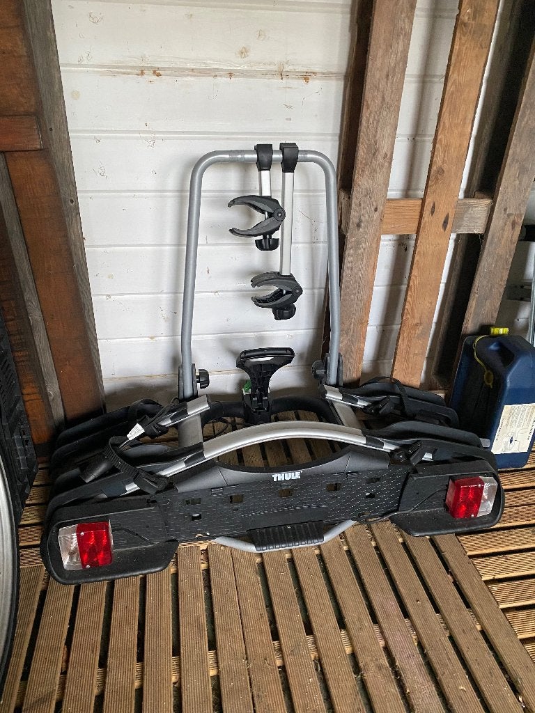 Thule EuroWay G2 921 trekhaak fietsendrager, Auto diversen, Ophalen, 2 fietsen, Zo goed als nieuw, Trekhaakdrager
