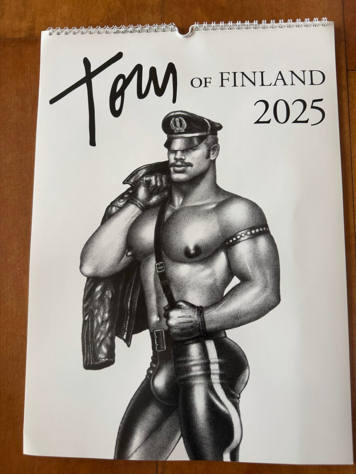 Tom of Finland Kalender 2025 - Gay, Ophalen of Verzenden, Maandkalender, Gebruikt