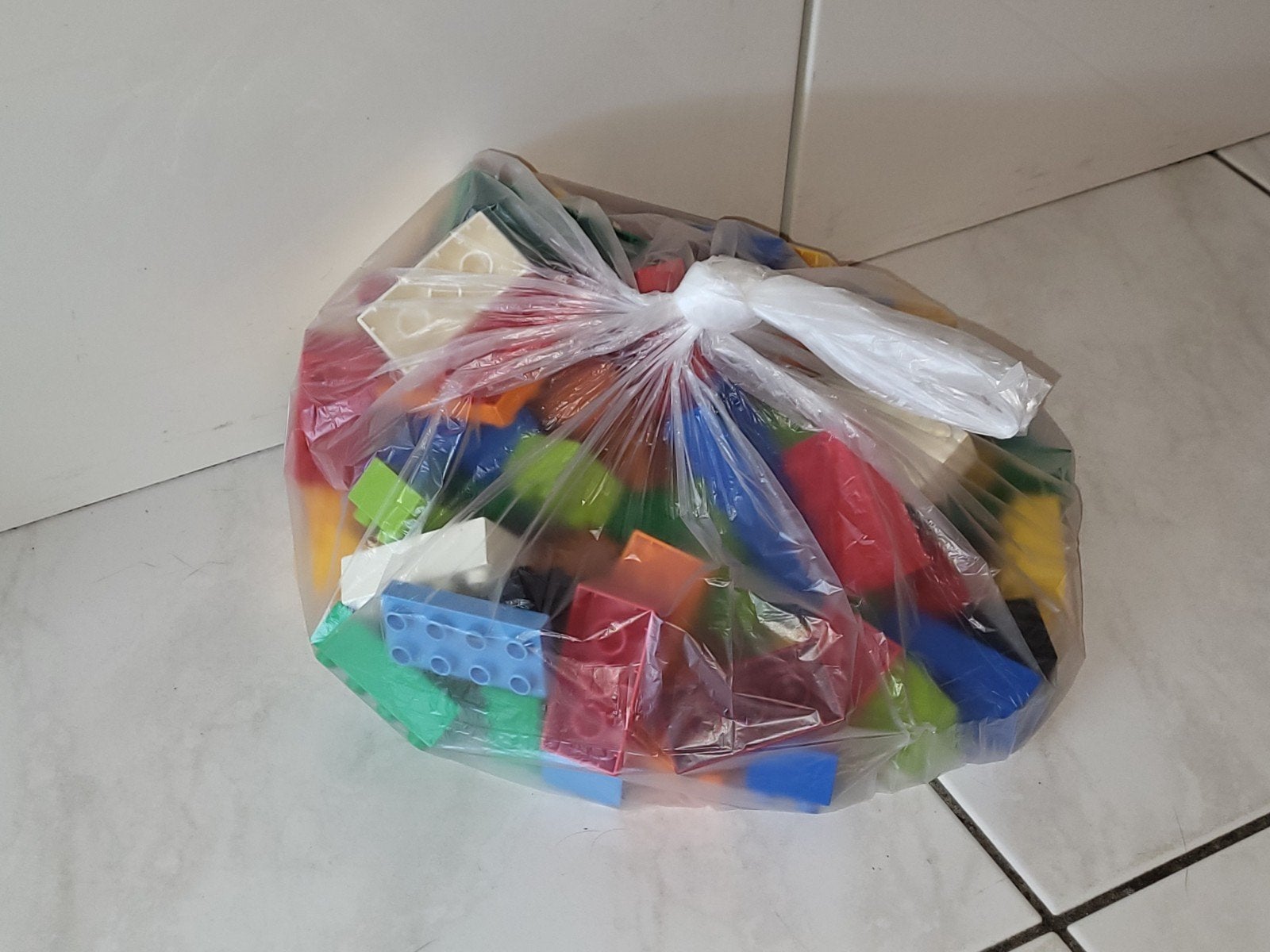 Duplo set met 100 stenen, Gebruikt, Ophalen of Verzenden, Duplo, Duplo