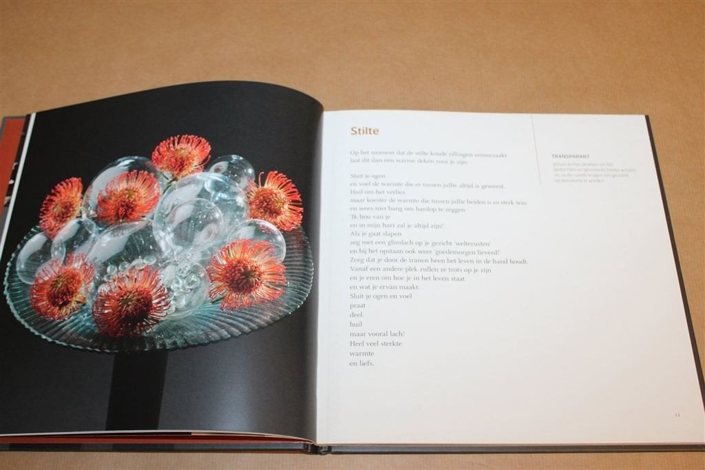 Veelkleurig Leven — Symbolische Bloemschikkingen Fotoboek, Ophalen of Verzenden, Gelezen, Overige onderwerpen, Achtergrond en Informatie