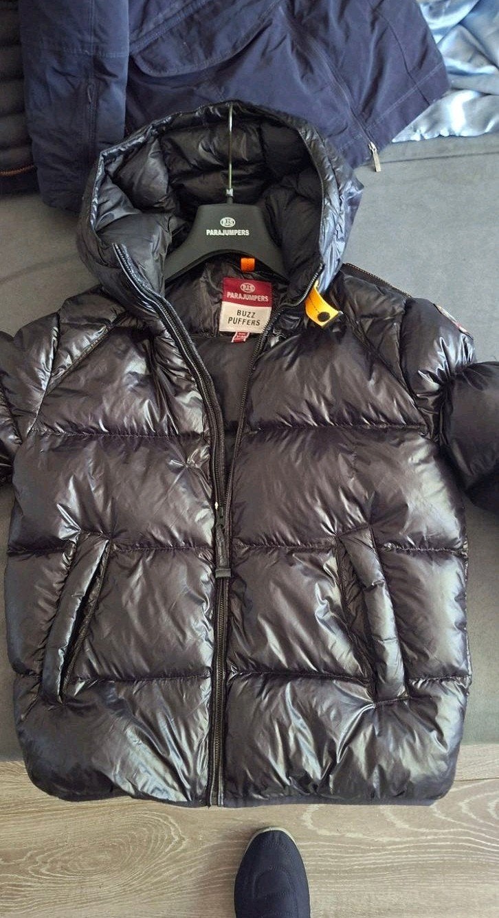 Parajumper Buzz Puffers kinderjas maat Y-M (heren S), Kleding | Heren, Jassen | Winter, Zwart, Parajumpers, Ophalen of Verzenden