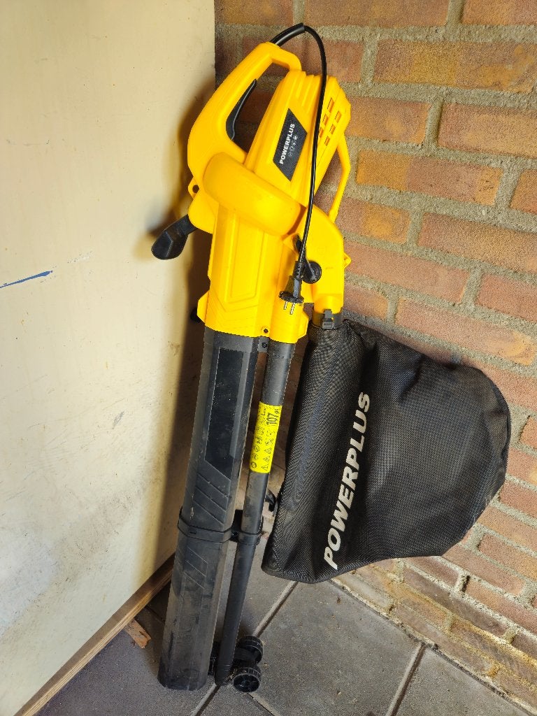 Bladblazer/ zuiger, Ophalen, Zo goed als nieuw, Elektrisch, Met opvangzak