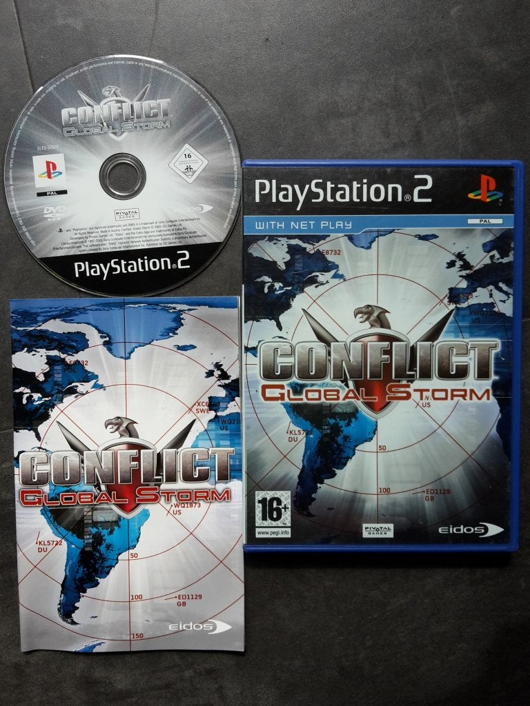 PS2 - Conflict Global Storm - PlayStation 2 Strategy Shooter, Shooter, 1 speler, Ophalen of Verzenden, Zo goed als nieuw