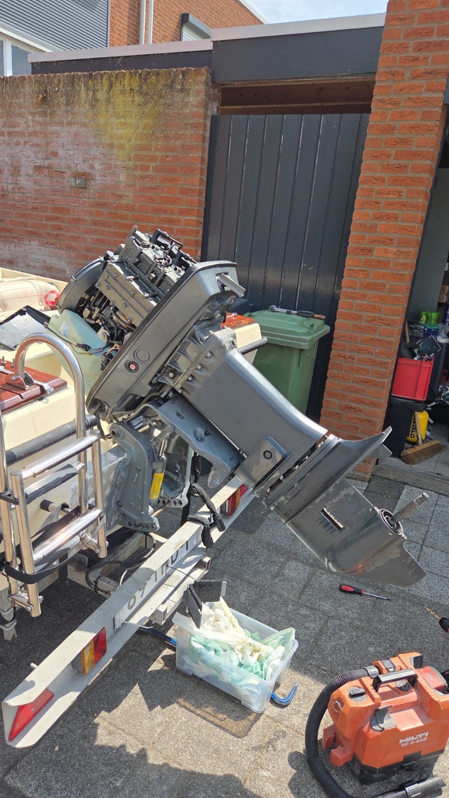 suzuki dt55 in onderdelen, Ophalen, Gebruikt, Motor en Techniek, Motorboot