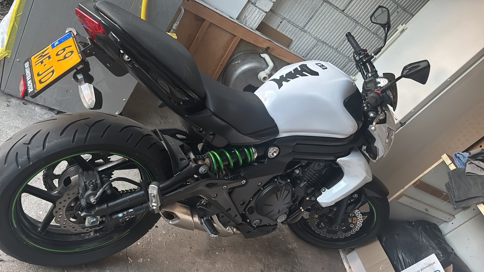 Kawasaki ER6N uit 2014 te koop, lage kilometerstand, Motoren, Particulier, Naked bike