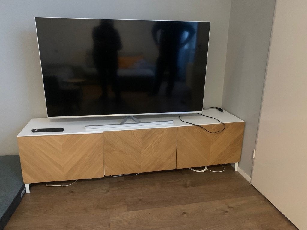 Tv meubel IKEA BESTÅ, Ophalen, Gebruikt, 150 tot 200 cm, Minder dan 100 cm