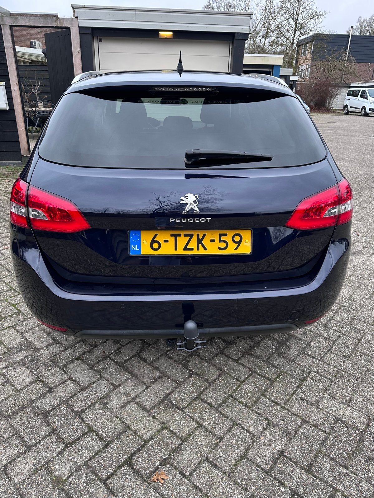 **Peugeot 308 1.6 E-hdi 88 KW SW 2014 Blauw**, Voorwielaandrijving, 680 kg, 4 cilinders, Blauw